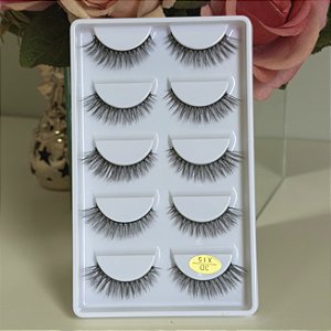 Cílios postiços premium X15