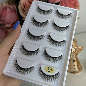 Cílios postiços premium X25