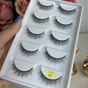 Cílios postiços premium X27