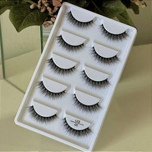 Cílios postiços premium E01