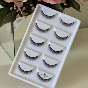 Cílios postiços premium 4D06