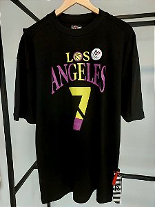 Camiseta Oversized RJ7 Los Angeles
