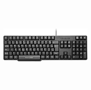 Teclado Multilaser Slim Preto - TC213