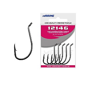 Anzol 12146 Black Cartela
