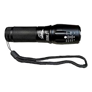 Lanterna Tática Militar T900 Recarregável