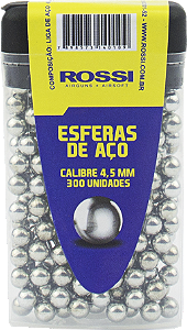 Esfera de Aço Rossi 4,5mm (300 un)