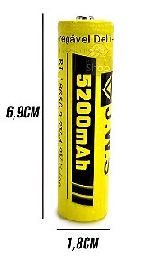 Bateria para lanterna