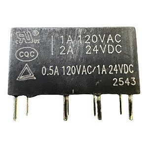 RELE 24VDC 2 CONTATO REVERSIVEL