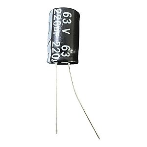 ELETROLITICO 220UF/63V 105GRAUS ( 10 X 16 M/M )