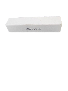 RESISTOR 7R5 20W 5% ( PORCELANA RADIAL )