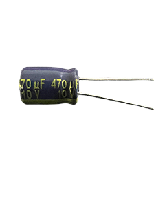 ELETROLITICO 470UF/10V 105GRAUS ( 8 X 11 M/M ) MATSUSHITA