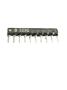 REDE RESISTIVA 10K 10 PINOS B 103 G