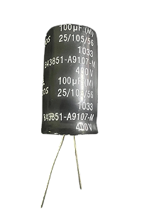 ELETROLITICO 100UF/400V 105GRAUS EPCOS ( 20 X 35 M/M )