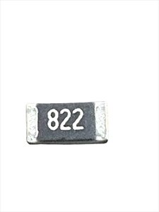 RESISTOR SMD 822 = 8K2 5% 1206 = 10 PEÇAS