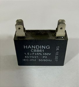 CAPACITOR DE PARTIDA 1.5UF/450V