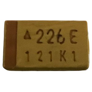 CAPACITOR TANTALO SMD 226 = 22UF/25V CASE C