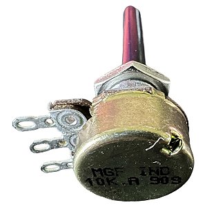 POTENCIÔMETRO 10KA 16 M/M  S/CHAVE HASTE PLASTICA