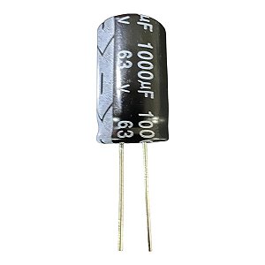 ELETROLÍTICO 1000UF/63V 105GRAUS ( 15X26 M/M )
