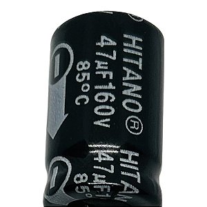 ELETROLITICO 47UF/160V 85GRAUS  ( 13 x 21 M/M )