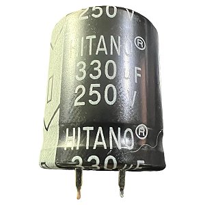 ELETROLÍTICO 330UF/250V 105GRAUS ( 22 X 31 M/M )