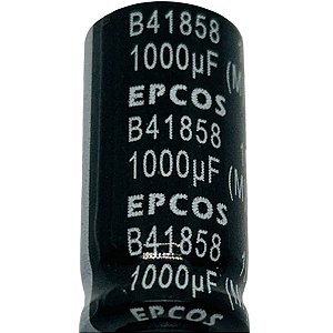 ELETROLÍTICO 1000UF/35V EPCOS 105GRAUS ( 26/12 MM )