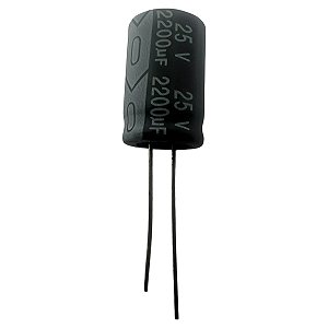 ELETROLITICO 2200UF/25V 105GRAUS ( 13 X 21 M/M )