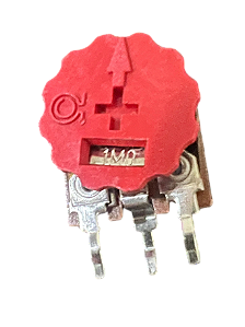 TRIMPOT 1 MEGA VERTICAL C/ BOTÃO 14 M/M