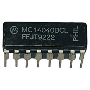 CIRCUITO INTEGRADO MC 14040 = CD 4040 ( CERAMICO )