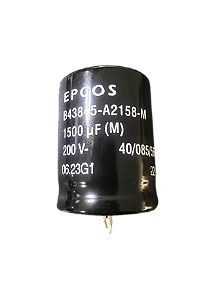 ELETROLITICO 1500UF/200V 85GRAUS EPCOS ( 30 X 40 M/M )