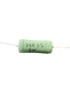 RESISTOR 39R 5% 5W