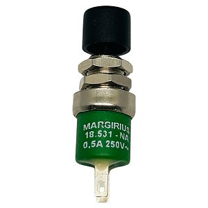 Interruptor Botão Unipolar Pushbutton 18.531 Na - Margirius