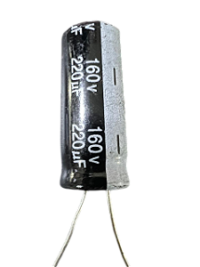 ELETROLITICO 220UF/160V 85GRAUS ( 18 X 36 M/M )
