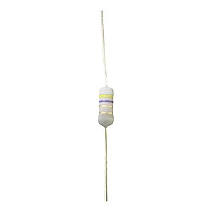 RESISTOR 4R7 1W 5% - 10 PEÇAS