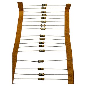 RESISTOR 15R 1/2W 5% - 20 PEÇAS