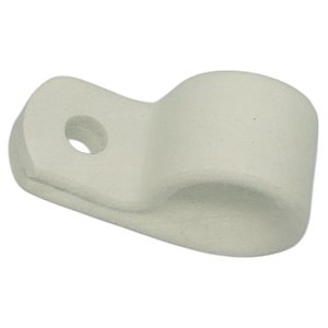 ABRAÇADEIRA KLIPER EM PVC KL7-125 BRANCO