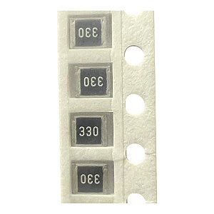 RESISTOR SMD 330 = 33R SMD 5% 1210 - 100 PEÇAS