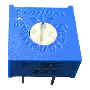 TRIMPOT 502 = 5K 3386 ( 1 VOLTA )