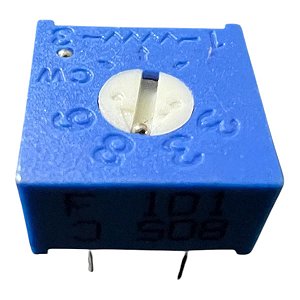 TRIMPOT 101 = 100R 3386 ( 1 VOLTA )