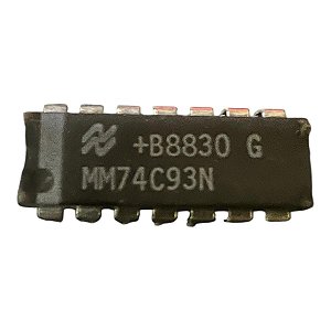 CIRCUITO INTEGRADO MM 74C93 = SN 74C93