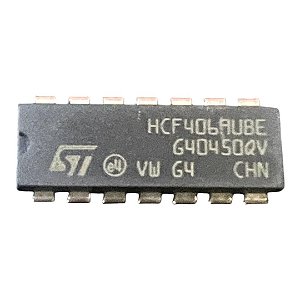 CIRCUITO INTEGRADO HCF 4069 UBE = CD 4069