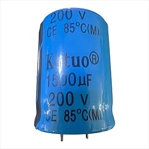 ELETROLITICO 1500UF/200V 85GRAUS KETUO ( 30 X 40 M/M )