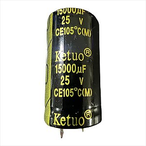 ELETROLÍTICO 15.000UF/25V 105GRAUS ( 22 X 40 M/M )