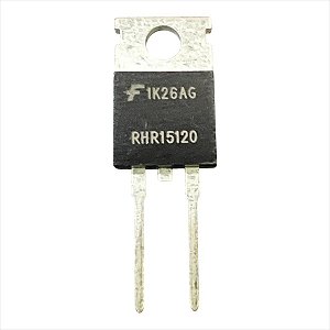 DIODO RHR 15120 = RHRP 15120 ( 15 AMP 1200V )