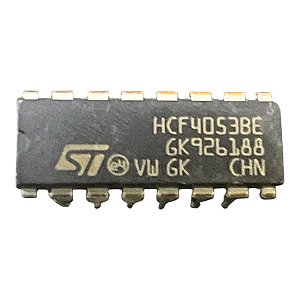 CIRCUITO INTEGRADO HCF 4053 = CD 4053 ( ST )