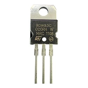 TRANSISTOR BDW 93 C ( NPN DARLINGTON + DIODO 12 AMP 100V 40W )