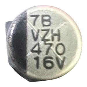 ELETROLÍTICO 470UF/16V ( SMD 8 X 10 M/M )