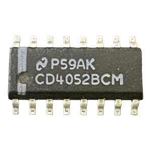 CIRCUITO INTEGRADO CD 4052 BCM ( SMD NATIONAL )