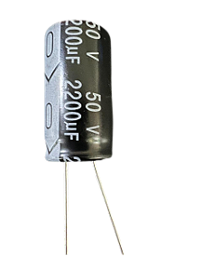 ELETROLÍTICO 2200UF/50V 105GRAUS ( 16 X 30 M/M )