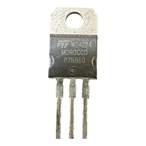 TRANSISTOR FET P 7NB60 = STP 7NB60