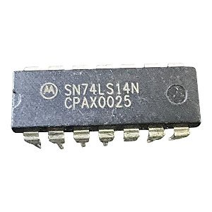 CIRCUITO INTEGRADO SN 74LS14 ( MOTOROLA )